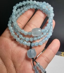 Vòng tay đá aquamarine