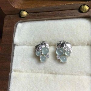 Bông Tay Đá Cẩm Thạch (Jadeite)