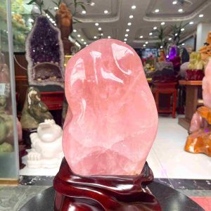 Trụ Đá Thạch Anh Hồng