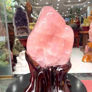 Trụ Đá Thạch Anh Hồng