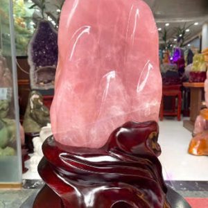 Trụ Đá Thạch Anh Hồng