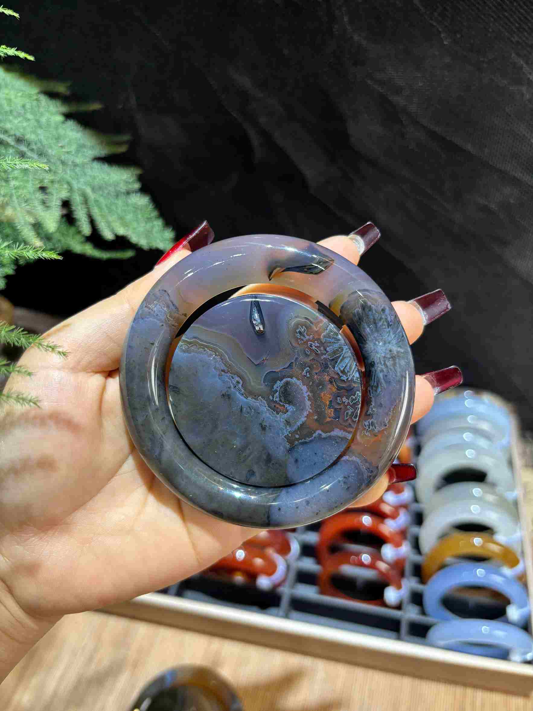 Vòng Tay Đá Mã Não