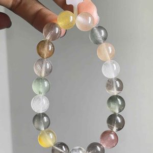 Vòng Tay Đá Thạch Anh Lông Thỏ