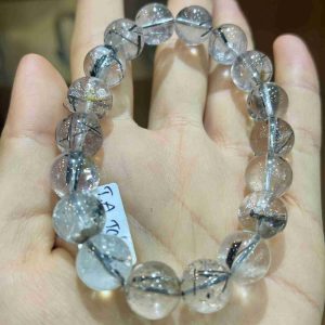 Vòng Tay Đá Thạch Anh Tóc Đen