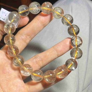 Vòng Tay Đá Thạch Anh Tóc Vàng