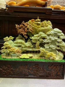 Tiểu Cảnh Đá Serpentine