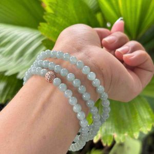 Chuỗi Ngọc Cẩm Thạch Hạt 6 (mm)