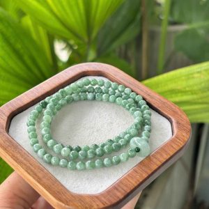 Chuỗi Ngọc Cẩm Thạch Mix Charm Hạt 5 (mm)