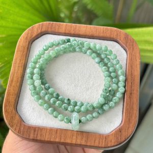 Chuỗi Ngọc Cẩm Thạch Mix Charm Hạt 5 (mm)