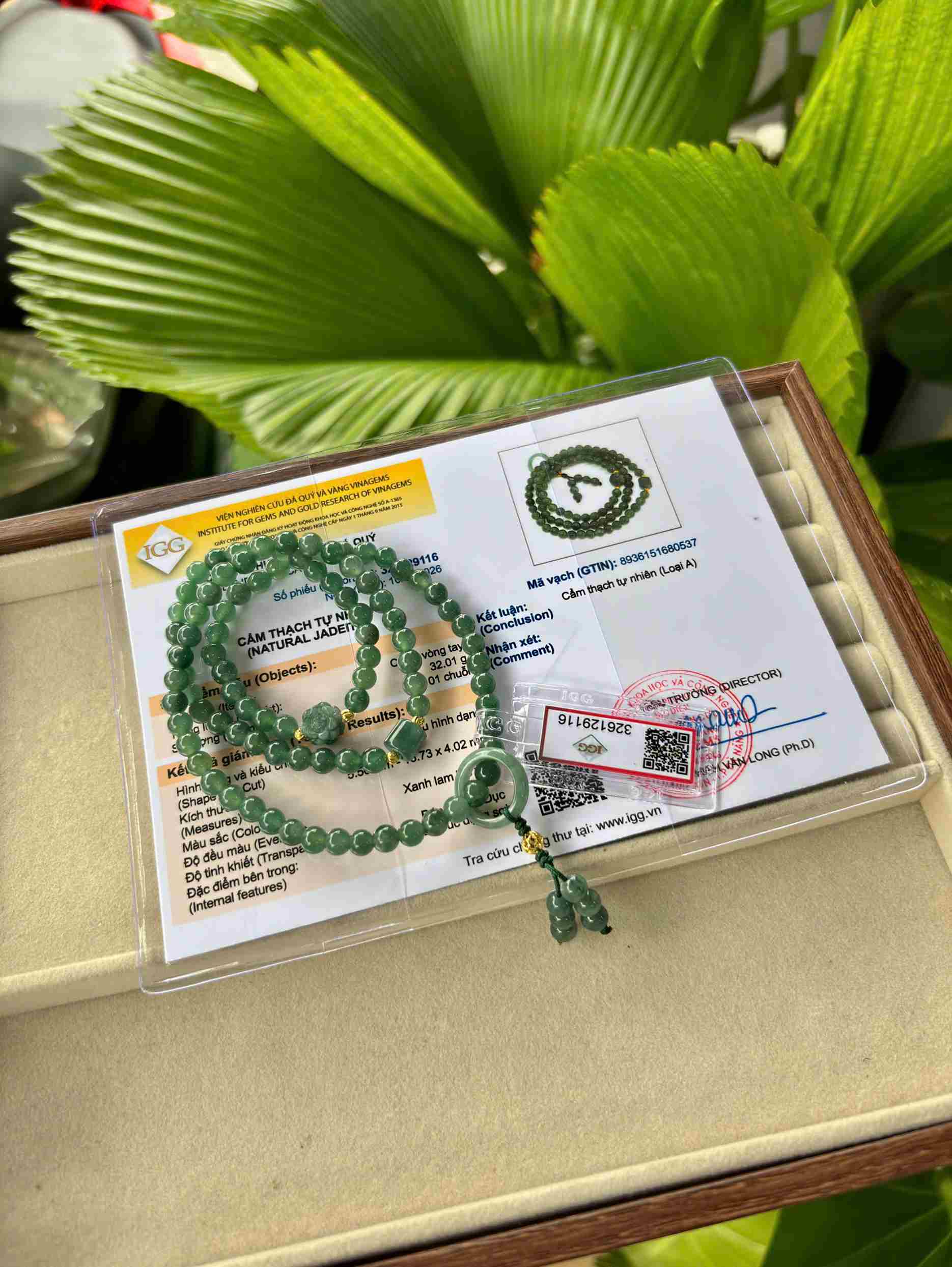 Chuỗi Ngọc Cẩm Thạch Mix Charm Hạt 5.5 (mm) (4)_5