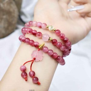 Chuỗi Quấn Tay Dzi Tây Tạng 3 (mm)