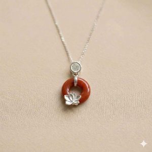 Mặt Dây Liên Hoa Ngọc Huyết