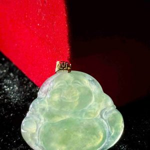 Mặt Phật Di Lặc Ngọc Cẩm Thạch 30.3 (mm)