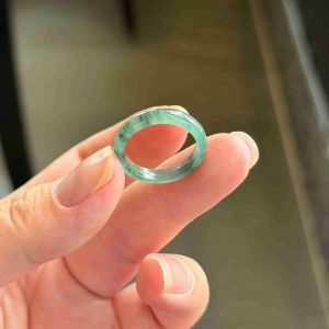 Nhẫn Lam Ngọc Cẩm Thạch Ni 17.1 (mm)