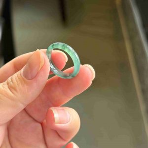 Nhẫn Lam Ngọc Cẩm Thạch Ni 17.1 (mm)