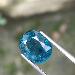 Viên Đá Spinel Xanh 6.55 (g)