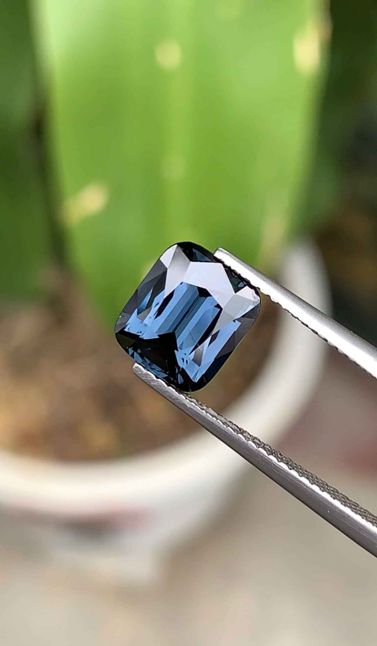Viên Đá Spinel Xanh Xám 2.94 (ct)